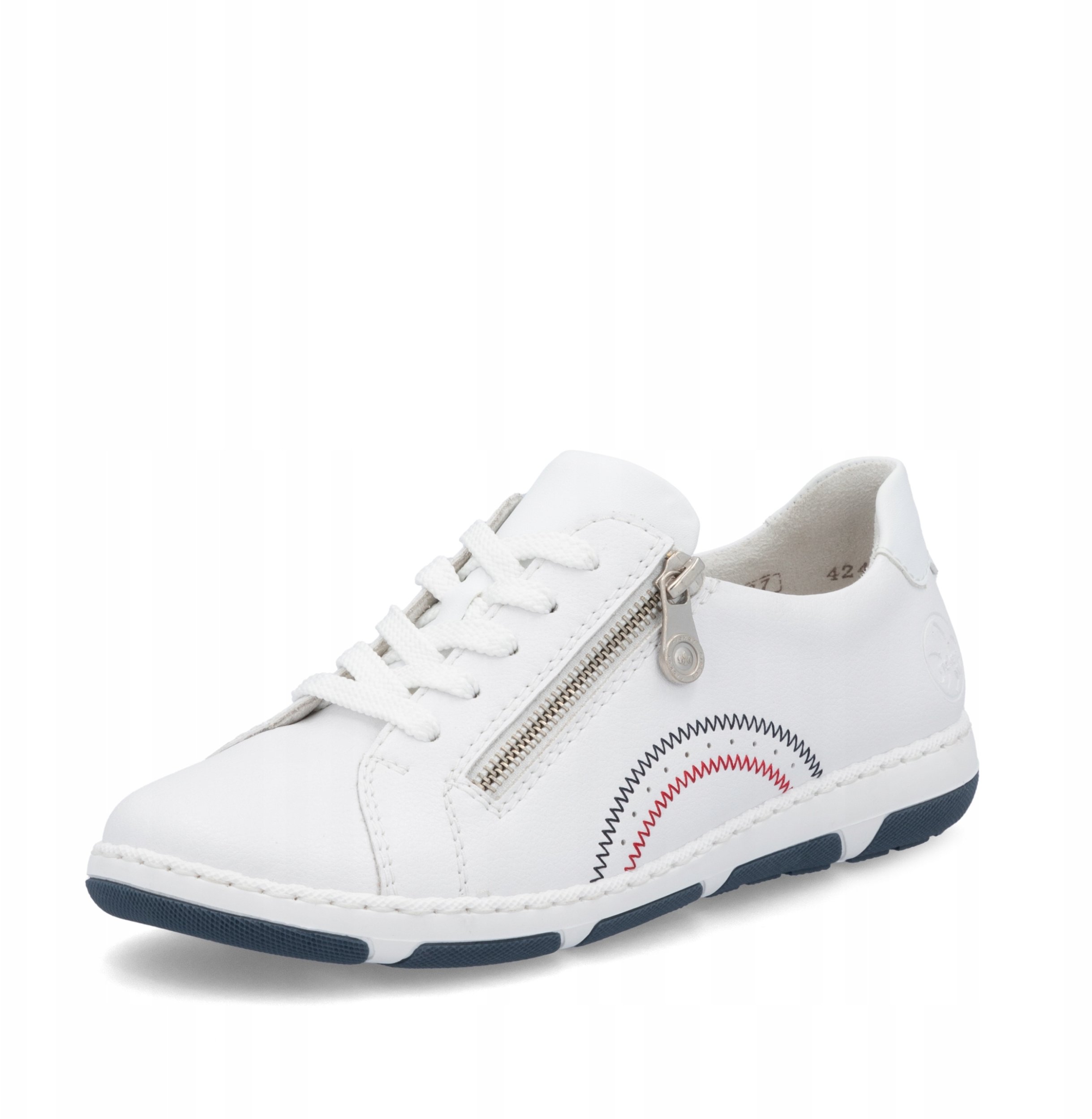 Rieker Rieker Sneakers 42424-80 białe 41