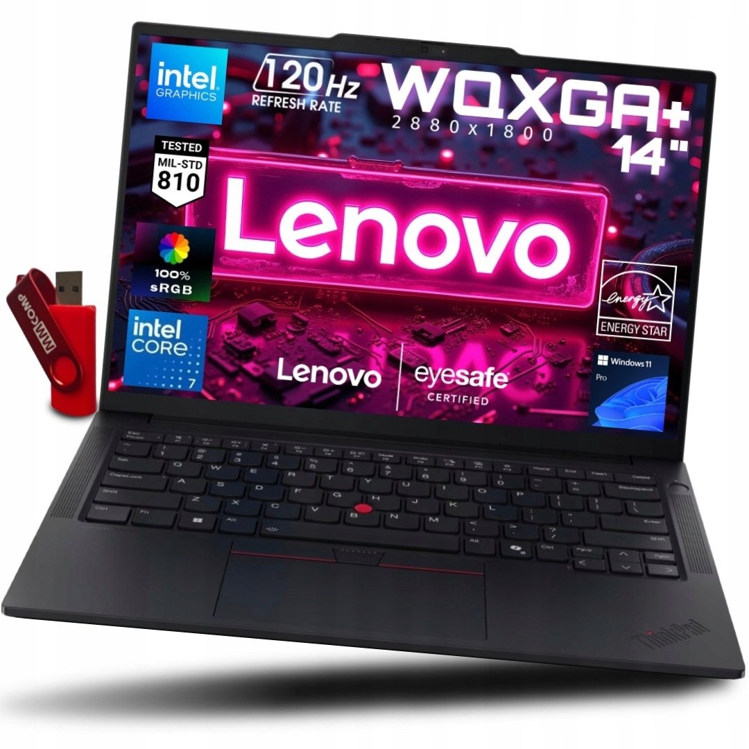 Lenovo ThinkPad E14 G7 Core 7 240H / 64 GB / 2 TB / 120 Hz (21T9CTO1WW)