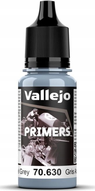 Vallejo : 70.630 - Primers - Steel Grey (18 ml)