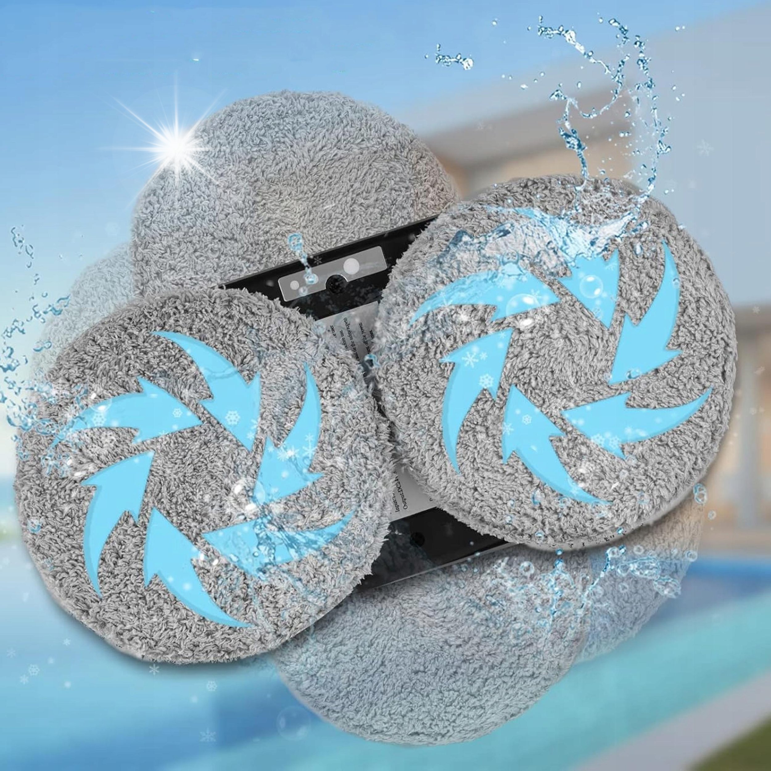 Robot do mycia okien Model 2025 Robot do mycia okien Podwójny automatyczny spryskiwacz WiFi Tuya