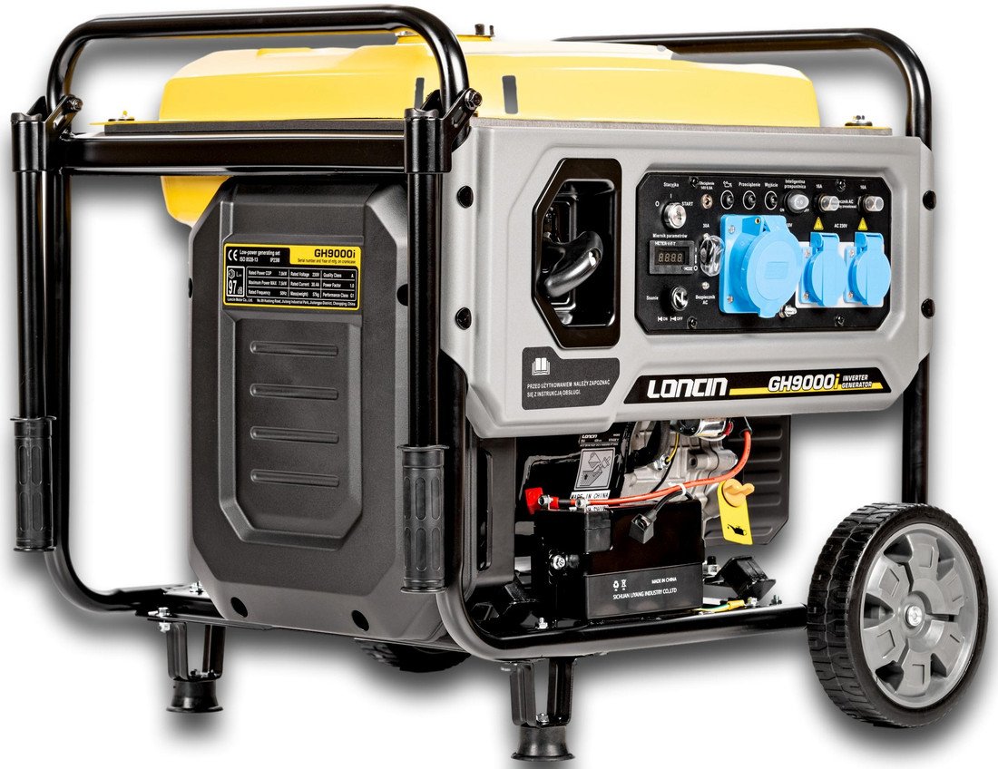 Agregat Loncin Gh9000I Agregat Generator Inwertorowy Prądotwórczy Inwerterowy Walizkowy 230V 7.5 Kw Estart - Rozrusznik - Ewimax -