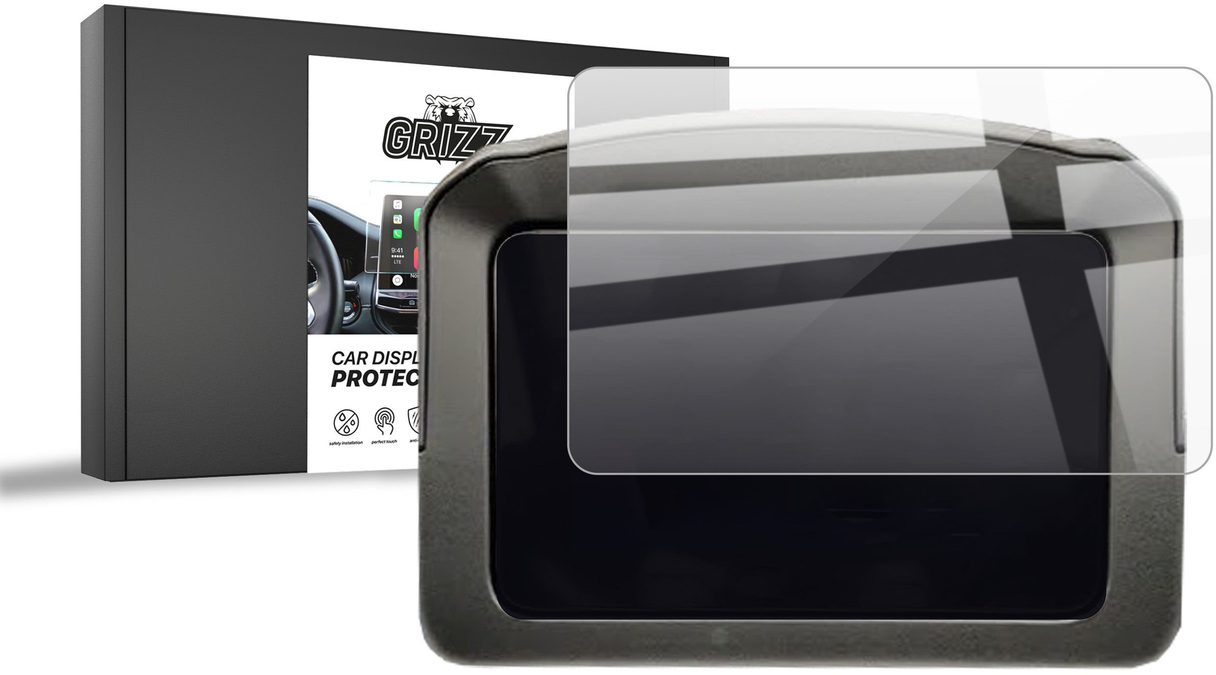 GrizzGlass Folia ceramiczna CarDisplay Protection do CFMOTO CFORCE 850 Touring GEN3 7"