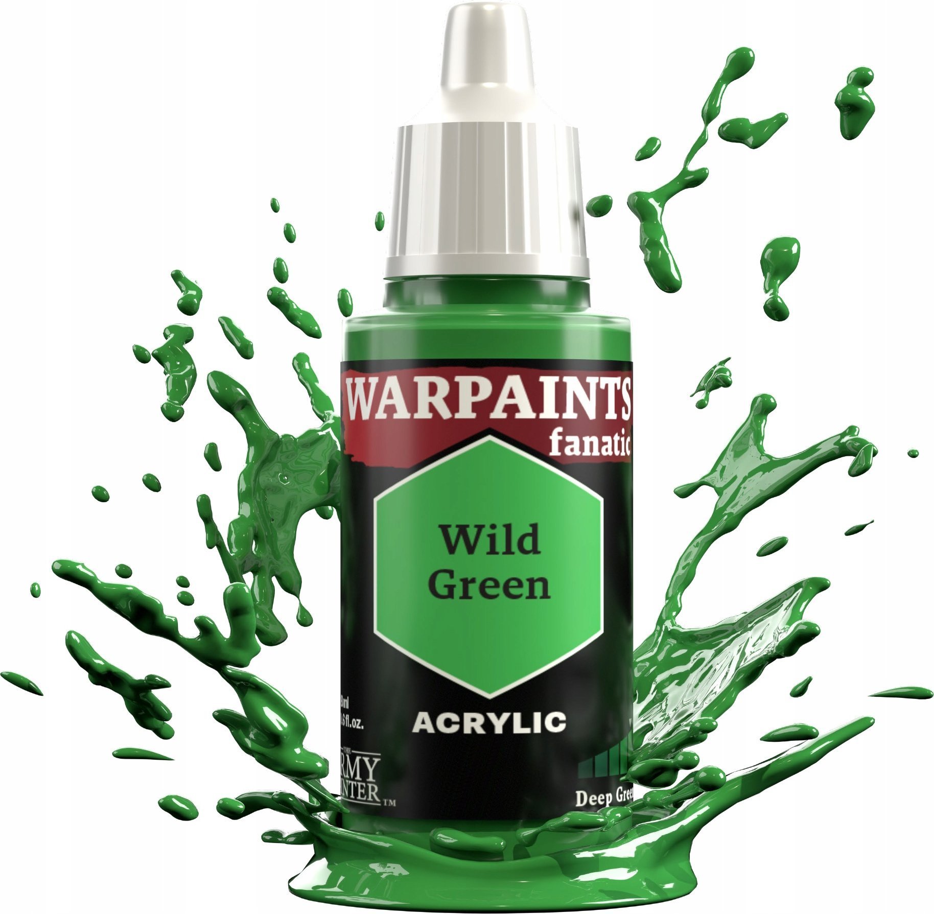 Army Painter The : Warpaints - Fanatic - Wild Green