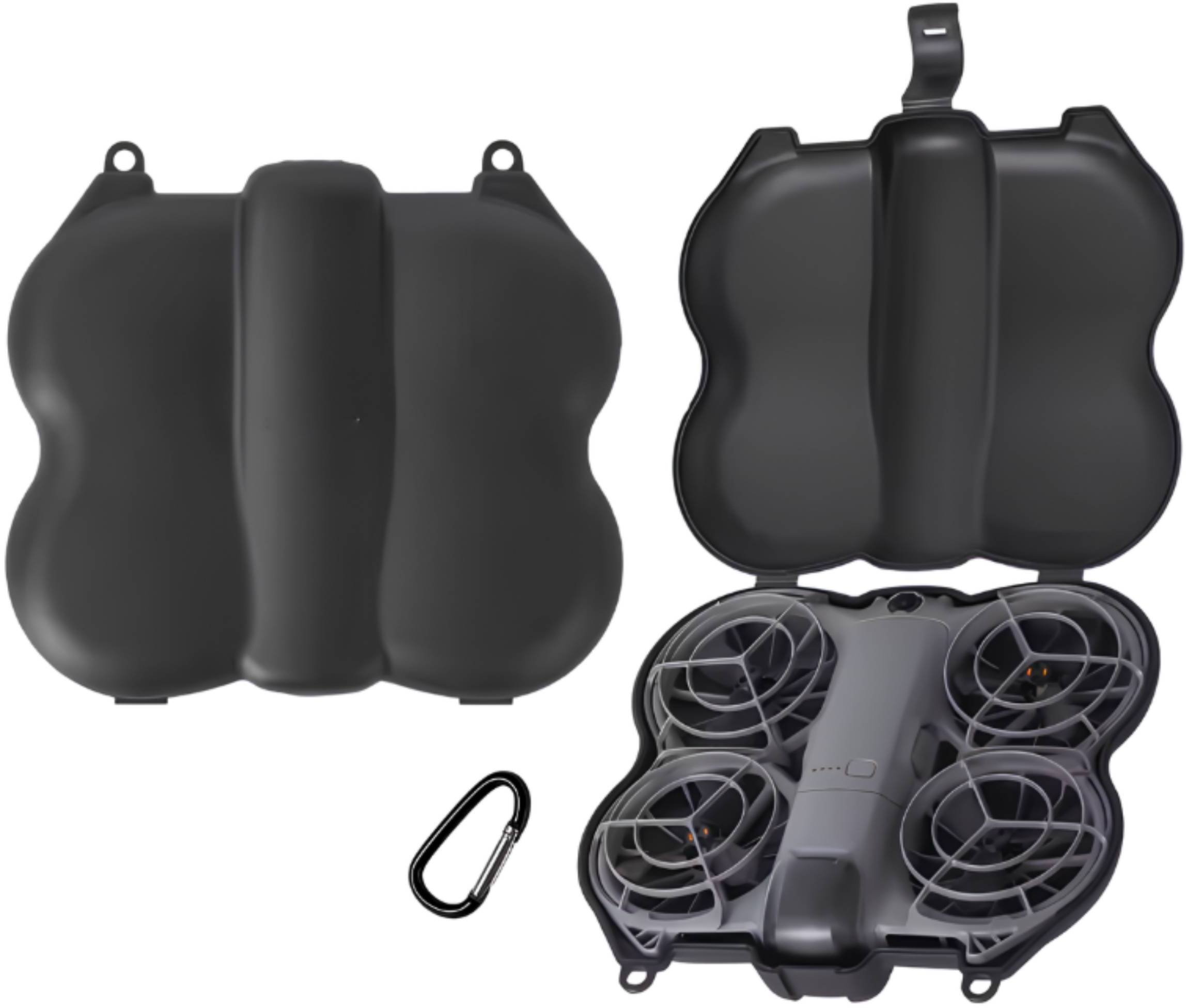Torba SunnyLife TORBA ETUI HARD CASE FUTERAŁ OCHRONNY DO PRZECHOWYWANIA DRONA DJI NEO 2 - CZARNA
