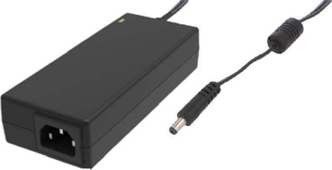 POSC 12V/10A/120W, desktop, gniazdo AC: IEC C14, wtyk DC:2.1/5.5 prosty (+)