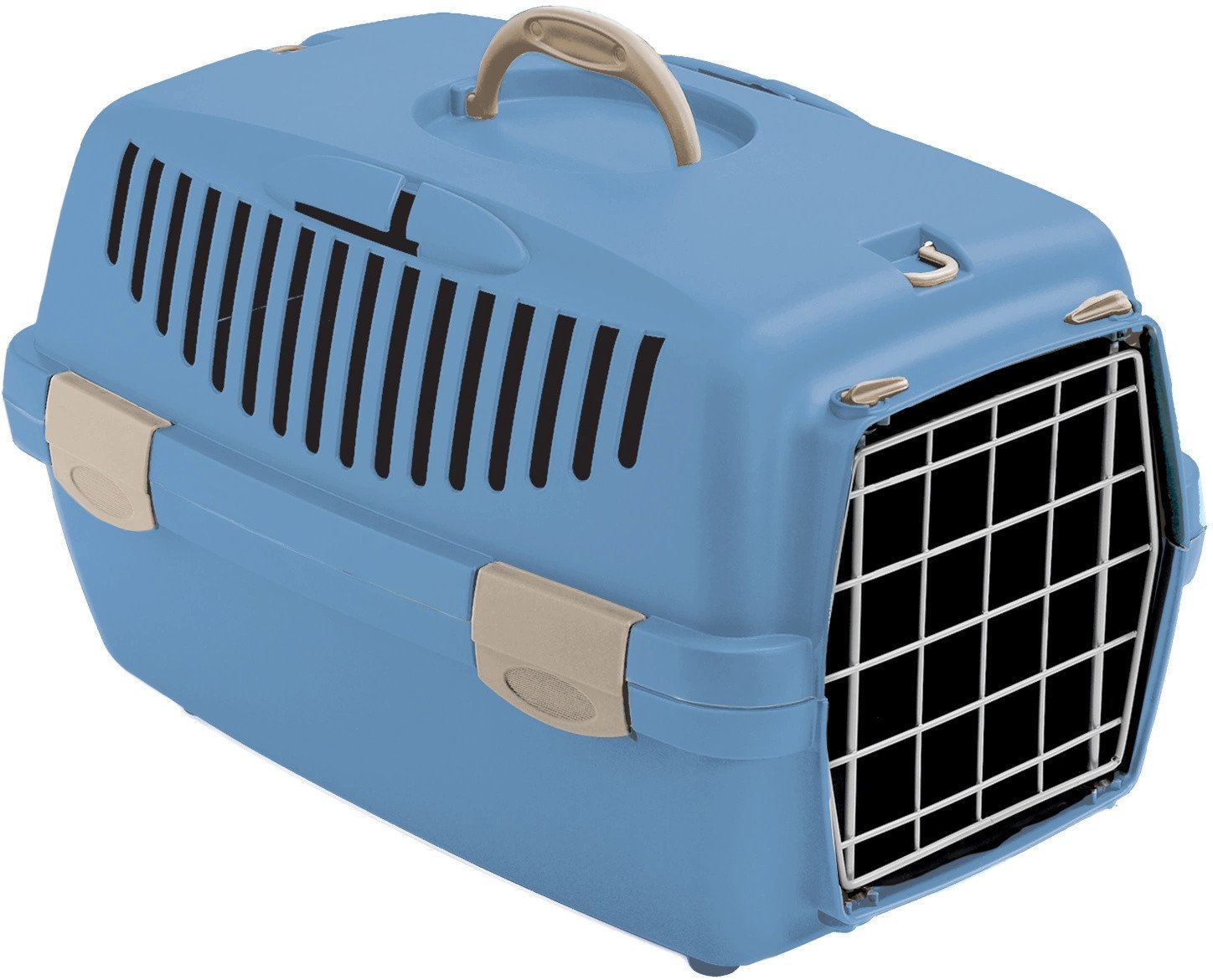 DoggyDolly Transport sail Gulliver 1 with metal door 48x32x31cm blue 8003507979864