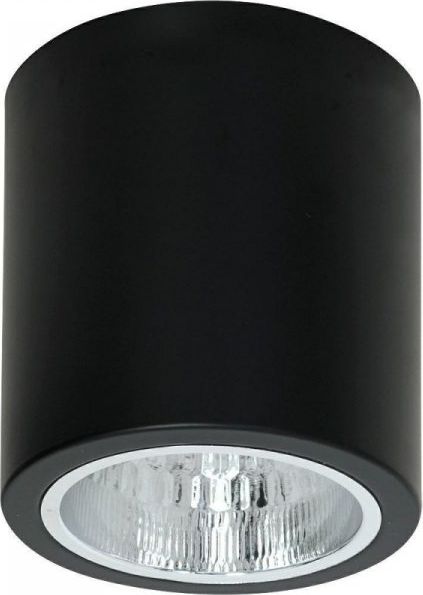 Lampa sufitowa Dekoracja domu Plafon natynkowy Downlight 15,5cm czarny