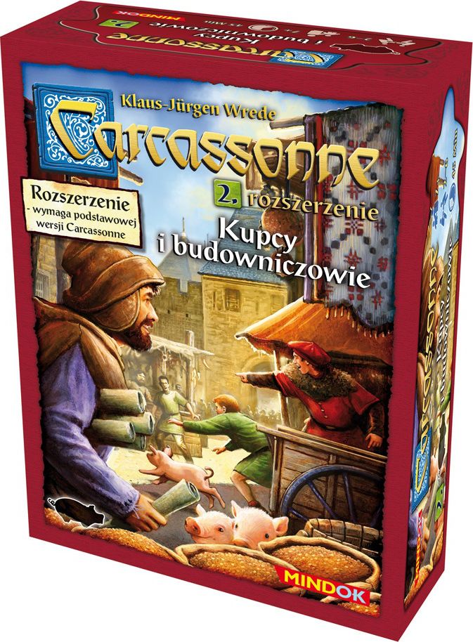 Carcassonne: Kupcy i budowniczowie (II Edycja)