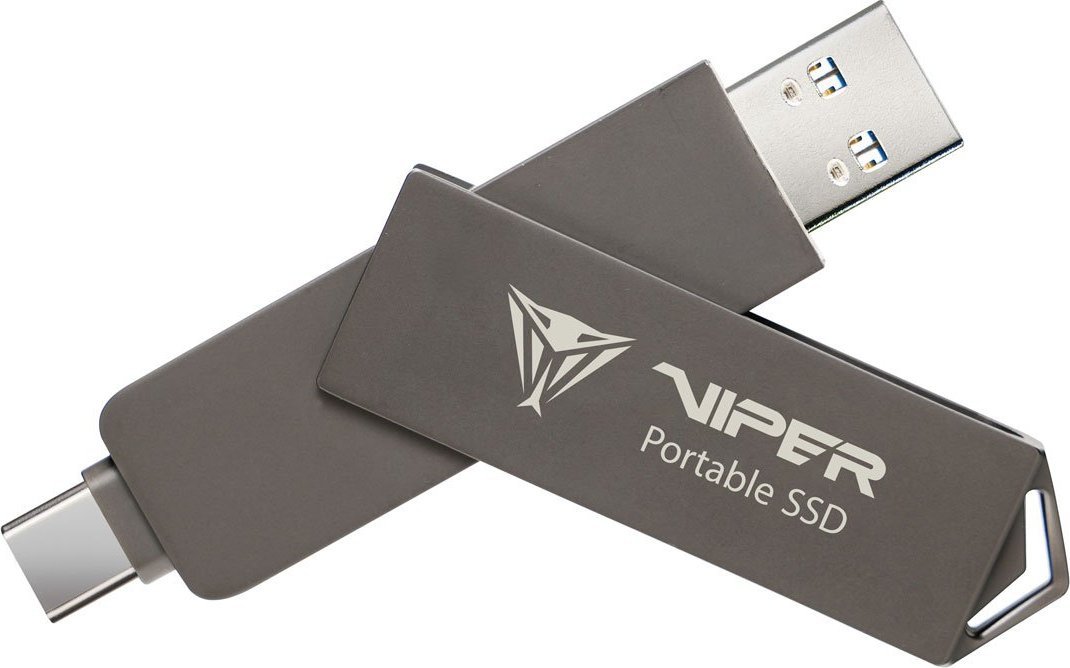 Dysk zewnętrzny SSD Patriot PVP30 Duo Compact 512GB Czarny (PVP30512G28UDG)