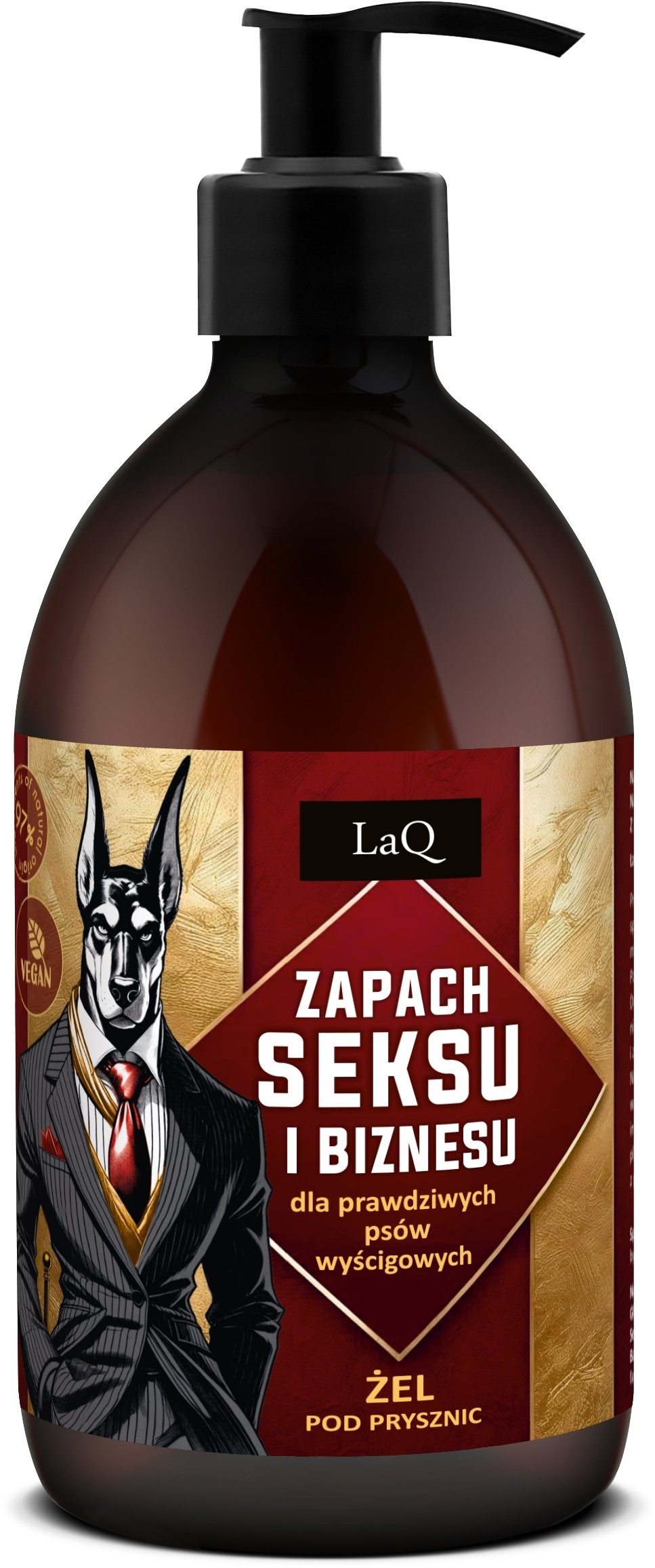 LaQ LAQ_Żel pod prysznic dla mężczyzn Zapach Seksu i Biznesu 500ml