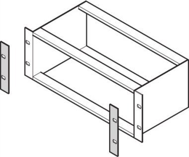 SCHROFF Panel przedni SCHROFF EuropacPRO typ L, 6 HU