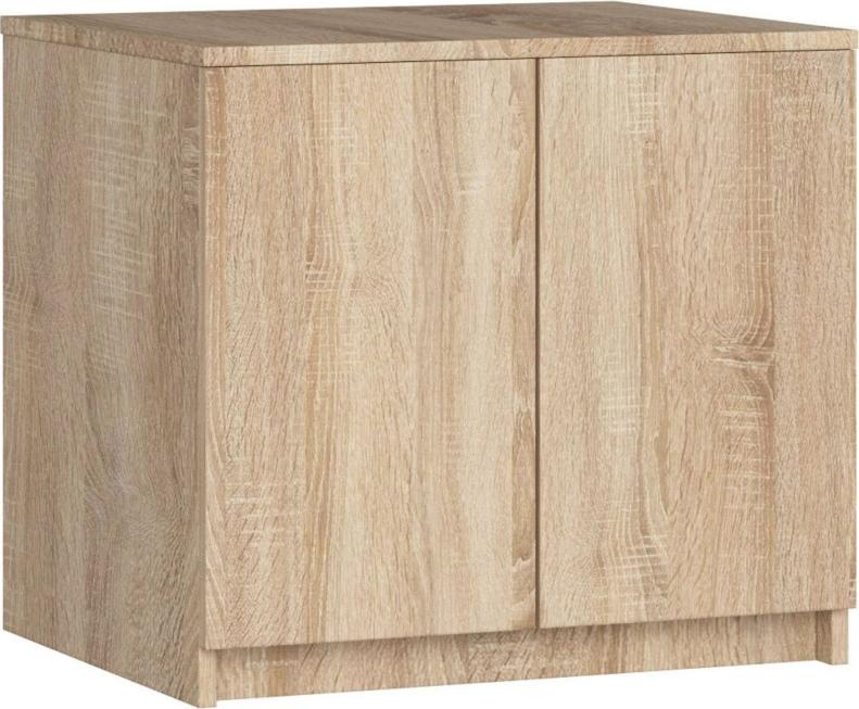 Fabryka Mebli Akord Nadstawka na szafę 60 cm - dąb sonoma - 2 drzwi