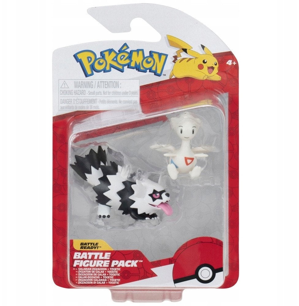 POKEMON BATTLE FIGURE GALARIAN ZIGZAGOON/TOGETIC