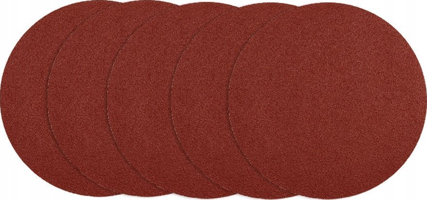 Drel Sticky, round sandpaper P150, 5 pcs.
