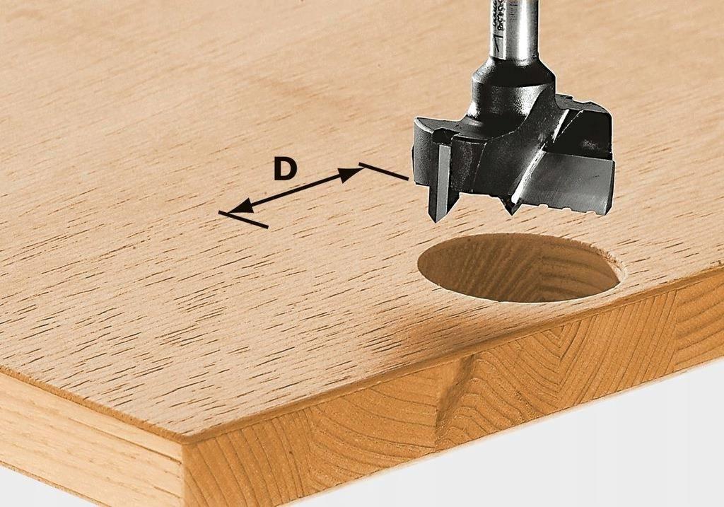 Zdjęcia - Wyposażenie warsztatu Festool Frez do otworów pod okucia HW S8 D26 