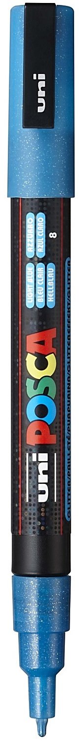 Uni Mitsubishi Pencil Marker z farbą plakatową Uni POSCA PC-3ML brokatow (UNPC3ML/JNI)