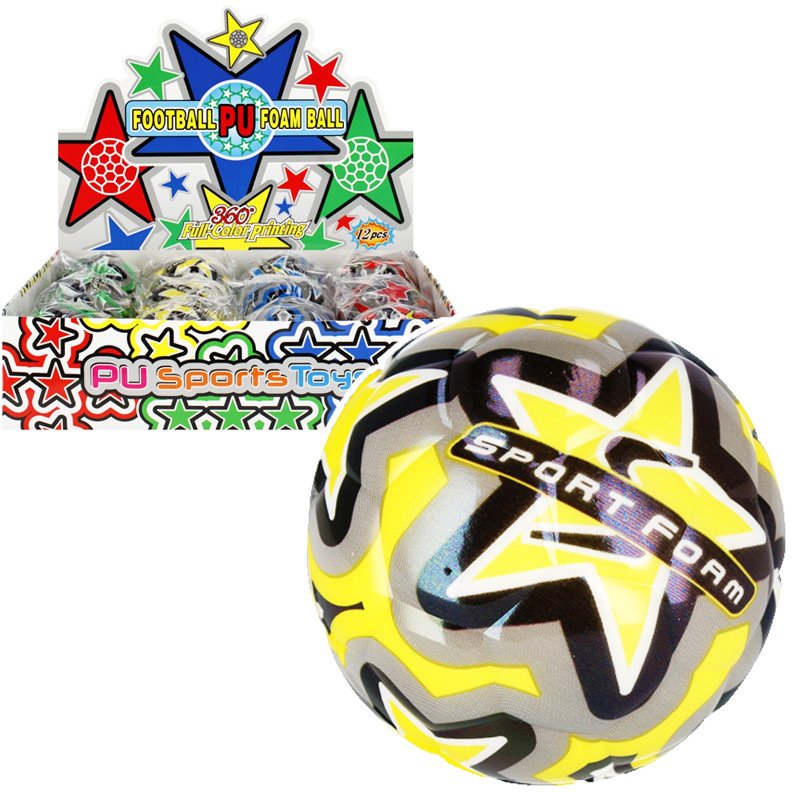 PILKA MIEKKA 10CM FOOTBALL MC 12/144