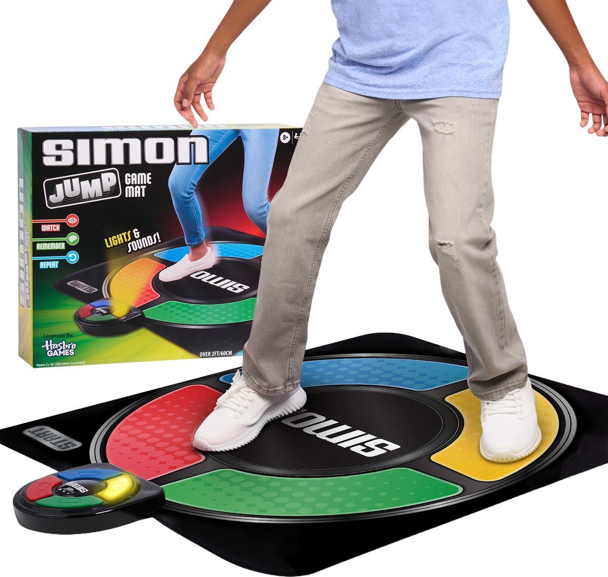 Fantasy Flight Games Just Play Simon Jump Game Mat Zestaw do gry