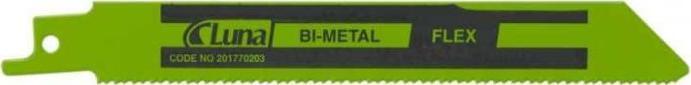 Luna Brzeszczoty szablaste bimetalowe, elastyczne, do metalu 230x19x0,90 13T(5)