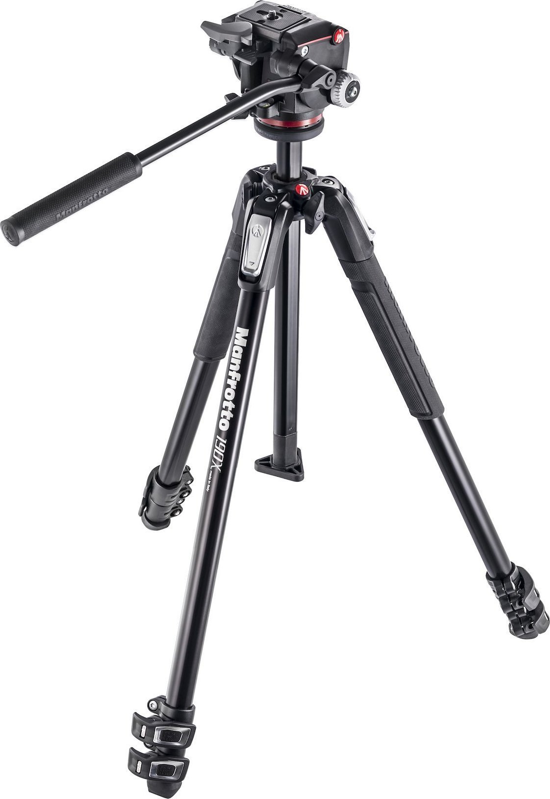 Statyw Manfrotto Statyw video MK190X3-2W aluminium, głowica MHXPRO-2W