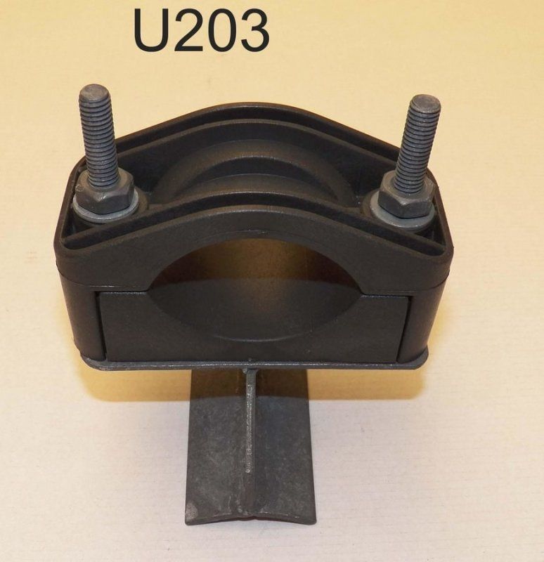 ALPAR Uchwyt U-2 do słupa wirowanego na taśmę (U203)