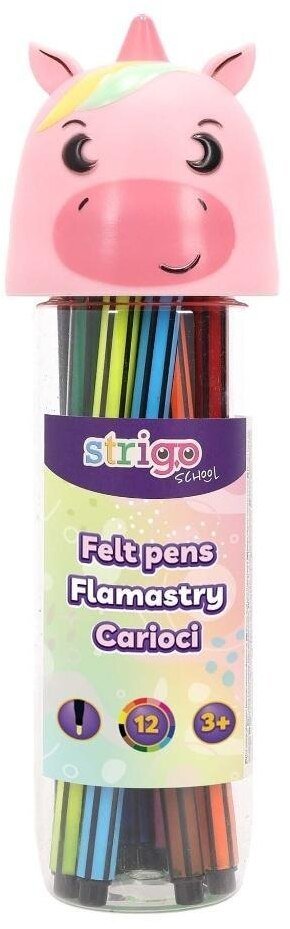 Strigo Flamastry Unicorn 12szt