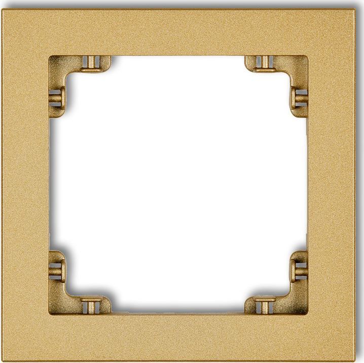 Karlik DECO Ramka uniwersalna pojedyncza z tworzywa złoty 29DR-1