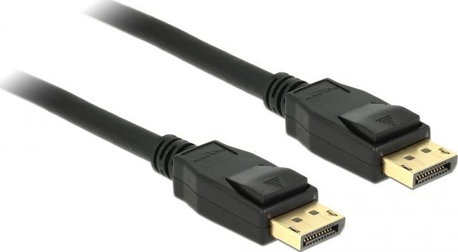 Фото - Кабель Delock Kabel  DisplayPort - DisplayPort 0.5m czarny  (85506)