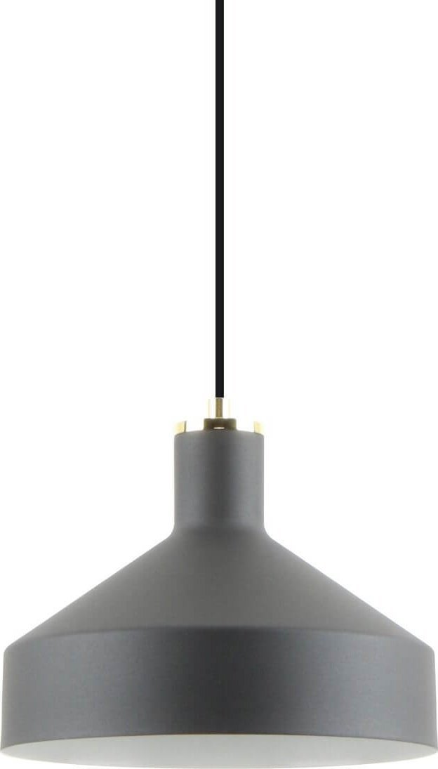 Lampa wisząca Zumaline Wisząca lampa kuchenna Sigma metalowa nad stół czarna