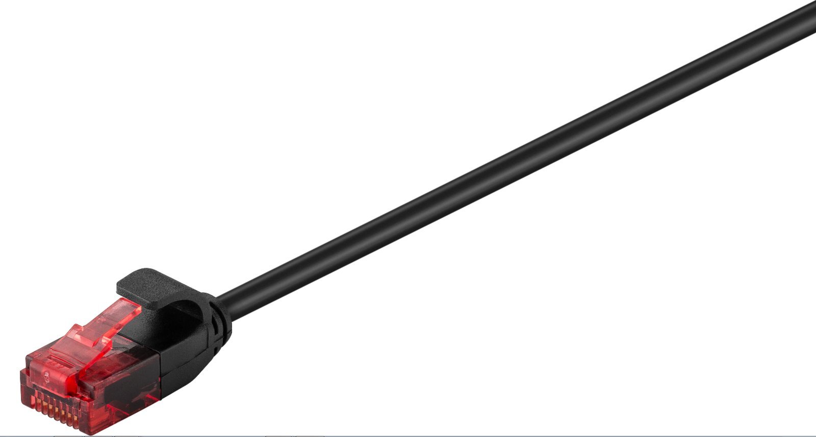 MicroConnect U/UTP CAT6A Slim 1.5M Black