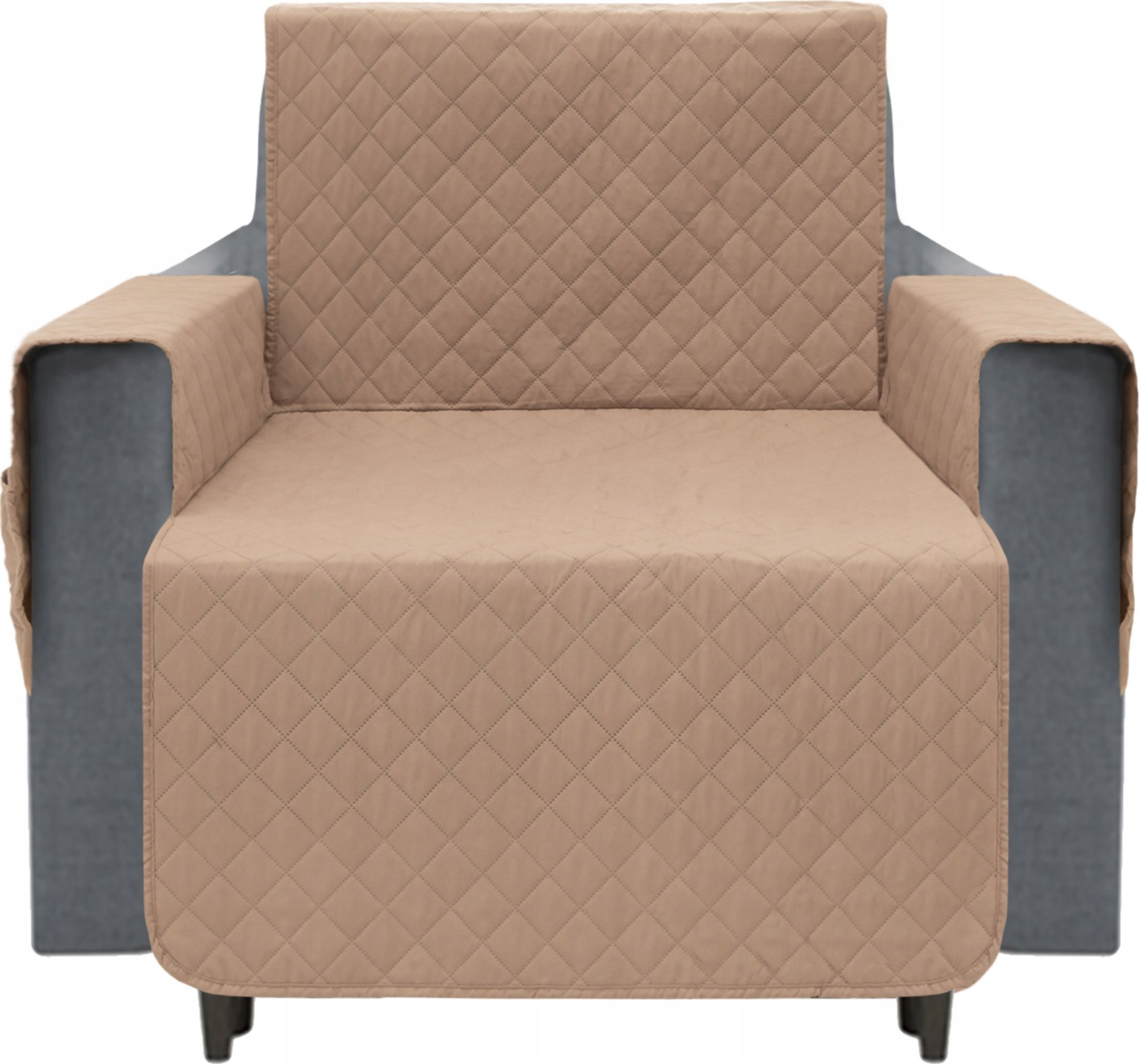 DOGGY POKROWIEC PARIS NA FOTEL BEŻOWY