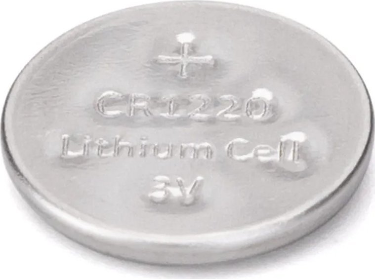 Aigostar Bateria litowa CR1220 3V guzikowa pastylka opakowanie 2 sztuki Bateria litowa CR1220 3V guzikowa pastylka opakowanie 2 sztuki
