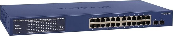 Фото - Комутатор NETGEAR Switch  GS724TPP-100EUS 