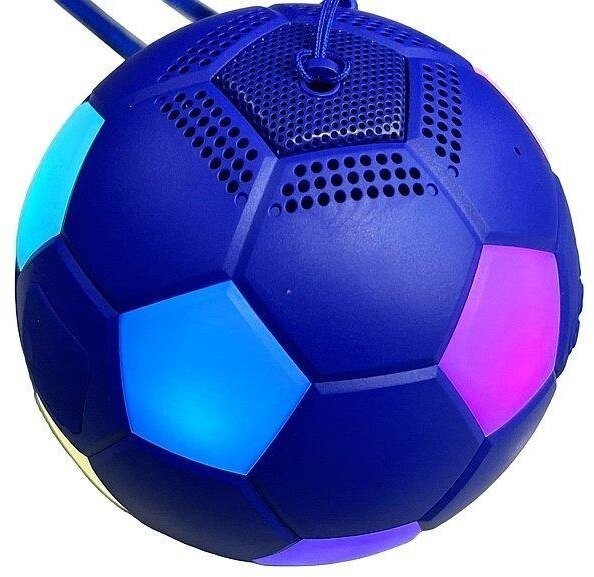 Głośnik Adar Bluetooth piłka, ze światłem USB (5901271635449)