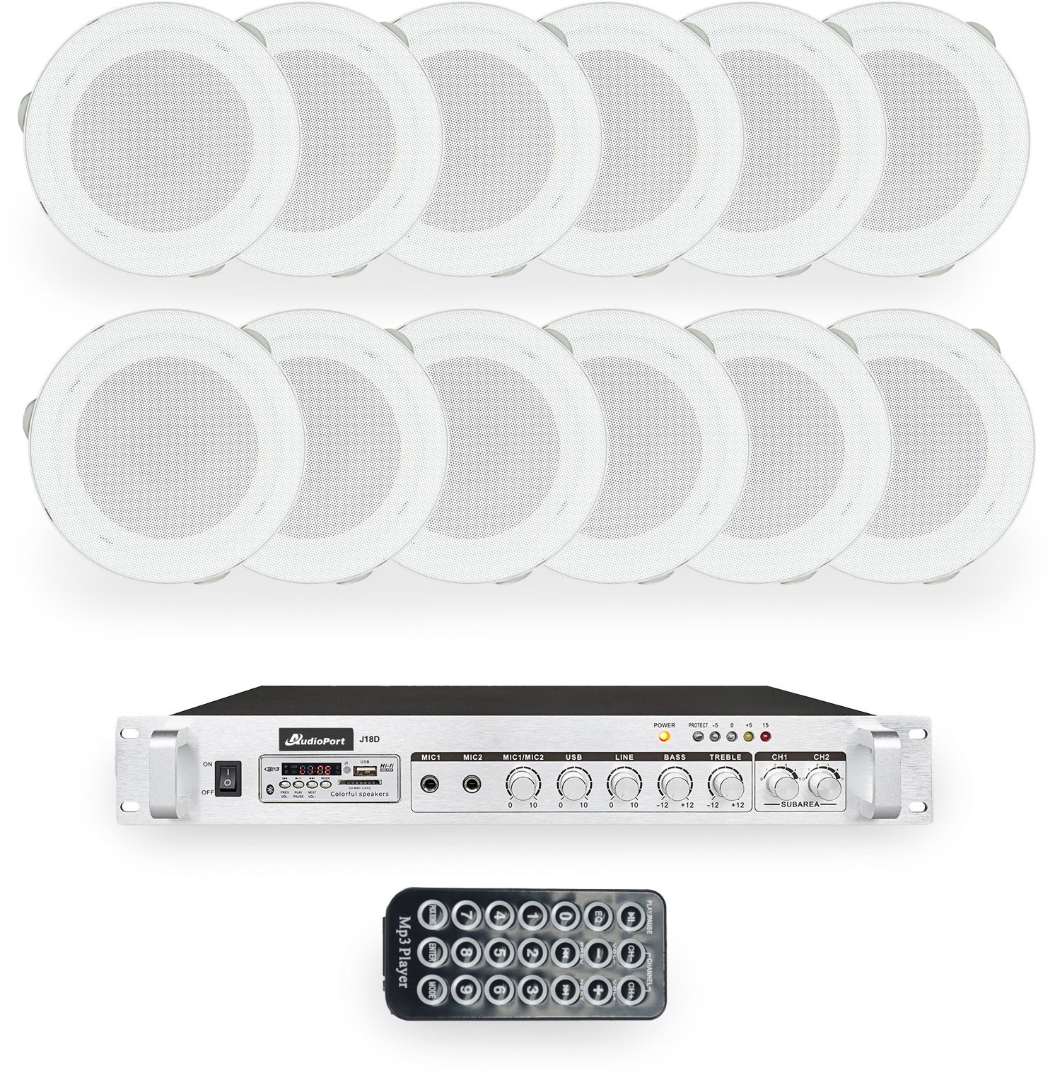 Wzmacniacz audio 180W/100V J18D Audioport one size