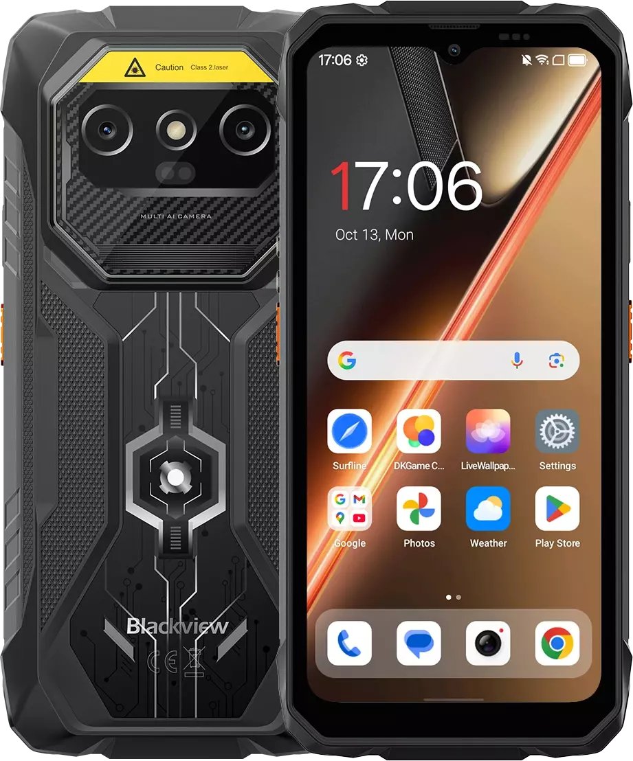 MOBILE PHONE ROCK 1 PRO/8/256GB BLACK BLACKVIEW