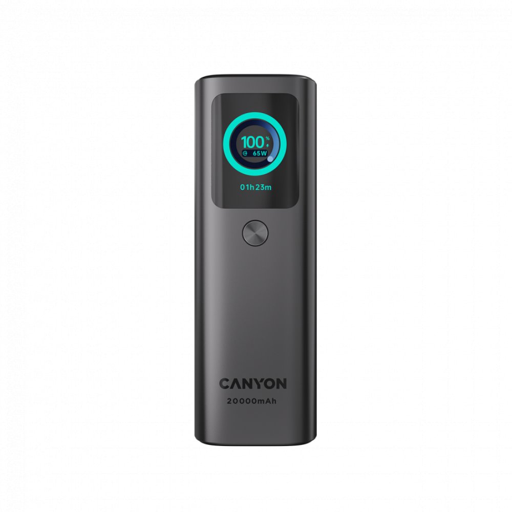 Canyon OnPower 265 20000 mAh czarny - Przenośne źródło zasilania CNS-CPB265DG (5291485019556)