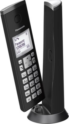 Telefon stacjonarny Panasonic Panasonic | Cordless | KX-TGK210FXB | Built-in display | Caller ID | Black | Conference call | Speakerphone | Wireless c