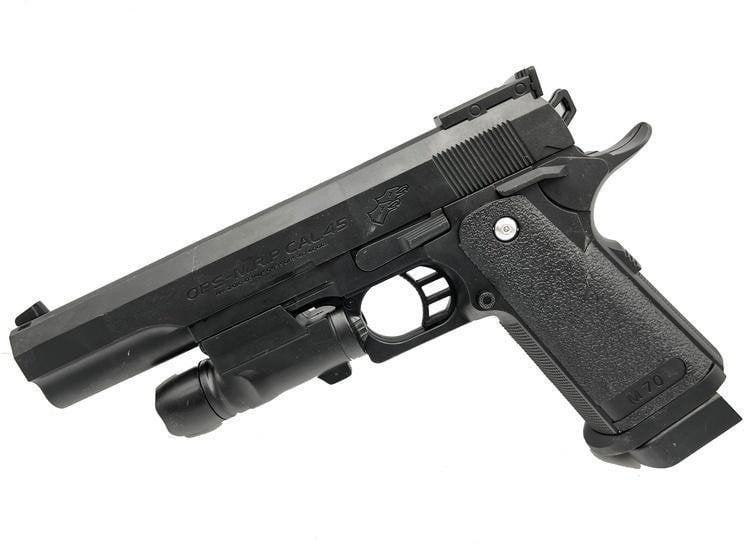 CABOTOYS Pistolet na kulki ze światłem L3936 82593