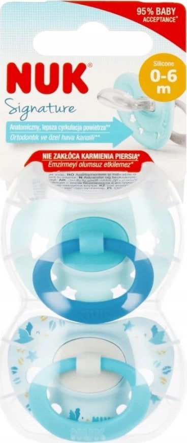 NUK SMOCZEK USP 2EL 0-6M NIEB SIGNA 10730638 1/6