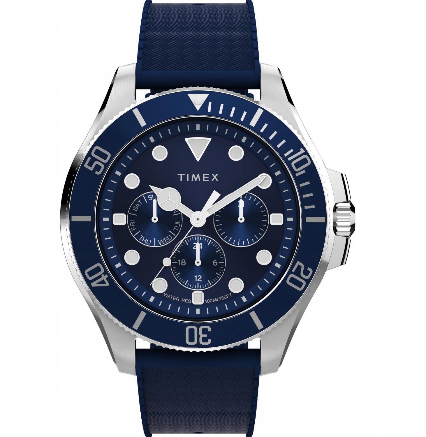 Zegarek Timex Zegarek męski Timex TW2Y33400 niebieski