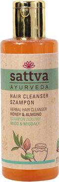 Sattva Hair Cleanser szampon herbal Honey&Almond 210ml