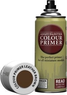 Army Painter Army Painter: Colour Primer - Leather Brown Spray
