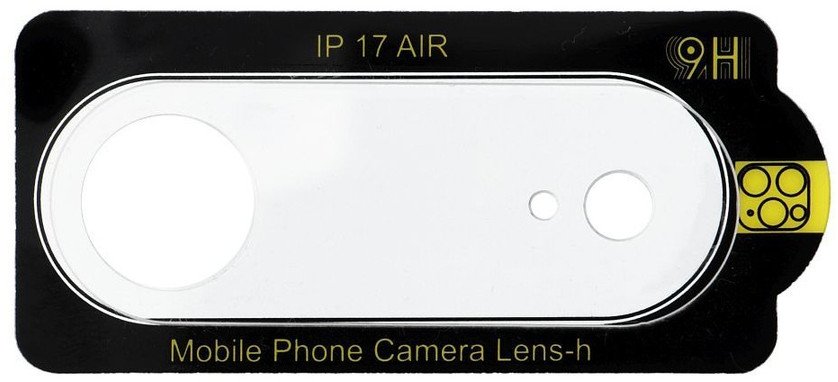 Szkło hartowane 5D Full Glue do aparatu - do iPhone 17 Air Transparen standard