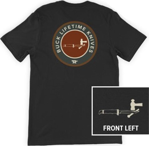 Buck Knives Tshirt Buck Lifetime Knives Tee 13225 rozmiar M