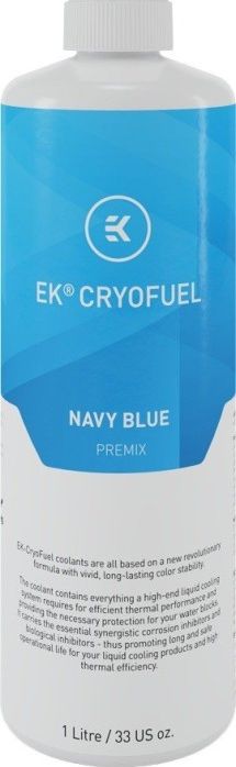 EK Water Blocks EK-CryoFuel 1000ml gotowa mieszanka - Navy Blue