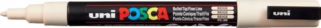 Uni Marker Do Każdej Powierzchni POSCA PC-3M BEŻOWY
