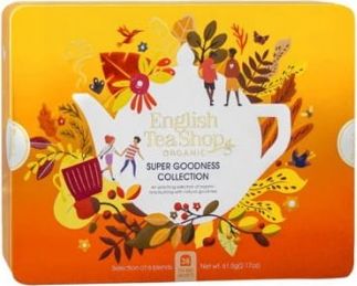 English Tea Sho Zestaw herbatek Super Goodness Collection w ozdobnej puszce 36szt. 61.5 g