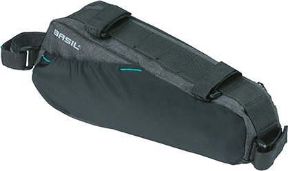 Basil Torebka podsiodłowa BASIL DISCOVERY 365D FRAME BAG M 1.8L, mocowanie na paski, wodoodporna bla...