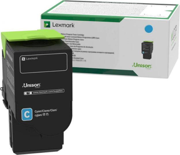 Toner Lexmark 78C2UCE Cyan Oryginał (78C2UCE)